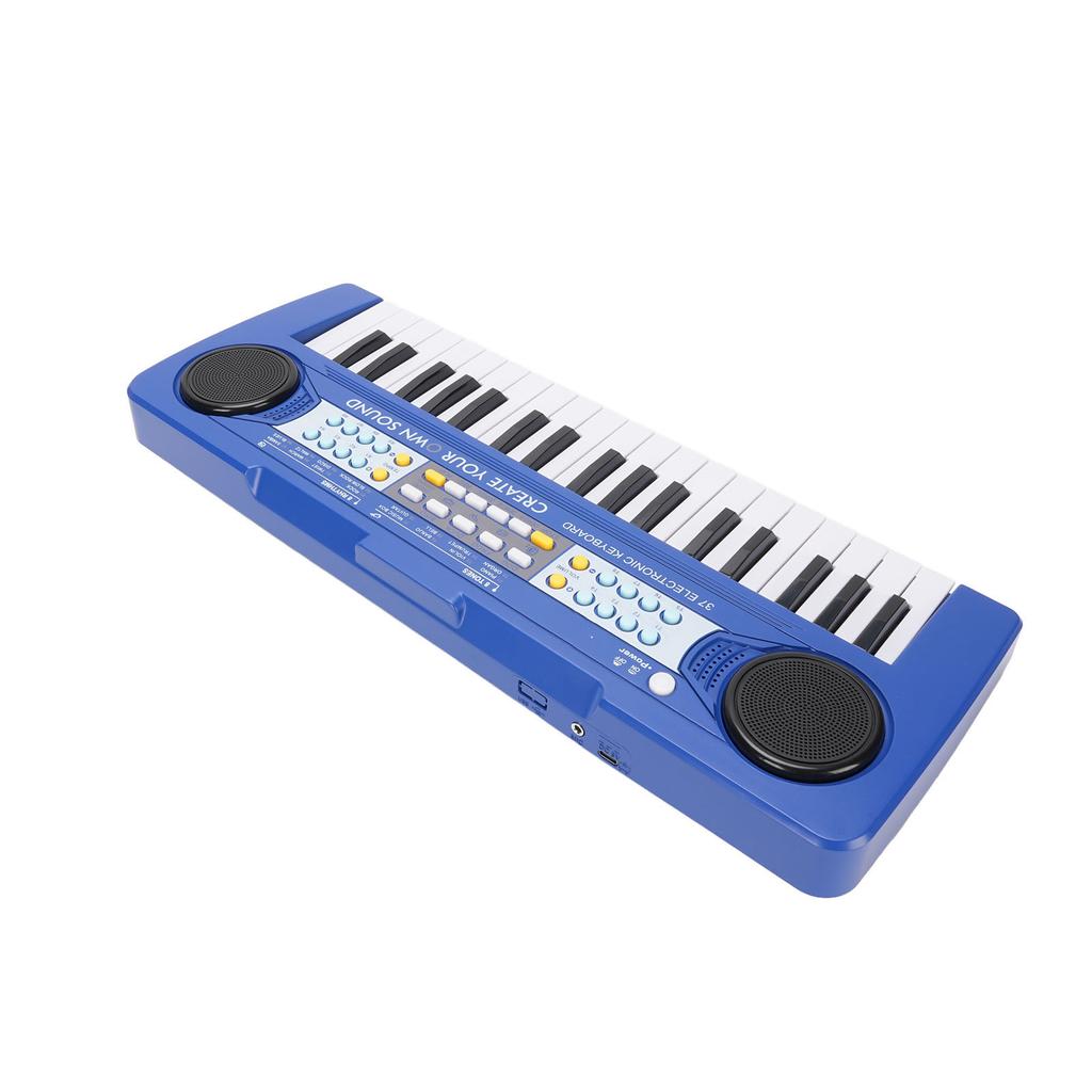 Portable Piano 37 Keys 8 Tones 8 Rhythms 6 Demo Songs Electronic Keyboard Kit for Beginner Kids