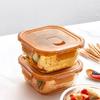 EKCO Corning Amber Glass Food Storage Container Set