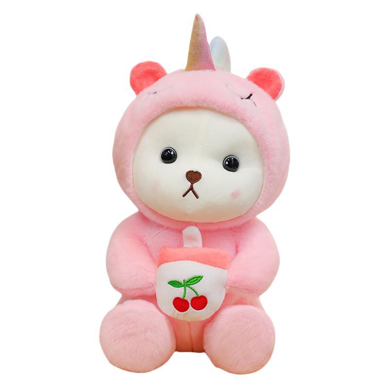 Teddy Bear Doll Drag Pig Unicorn Panda Doll Children'S Birthday Gift Doll Children'S Plush Toy