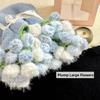 Woven Crocheted Rose Bouquet Blanket Finished Product Rose Blanket  Valentine's Day