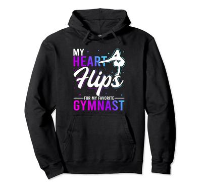Gymnastics Beam Hoodie That Makes Your Heart Flutter Because of Your Favorite Gymnast