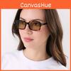 Retro Square Sunglasses With Pc Lenses For Fashionable Summer Outdoor Party