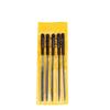 Newcomer 0.6: Set of 5 Assorted Small Shaping Files – Triangular, Half-Round, Flat, and Round