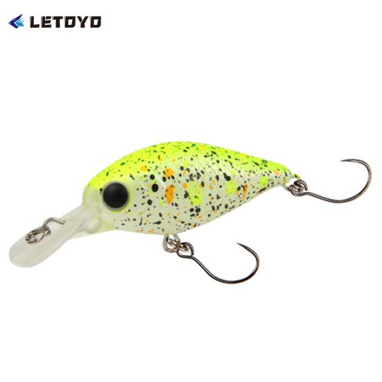 3.2g 5cm 3D Eyes Fishing Lure Simulated Shallow Diving  Slow Sink Artificial Hard Bait