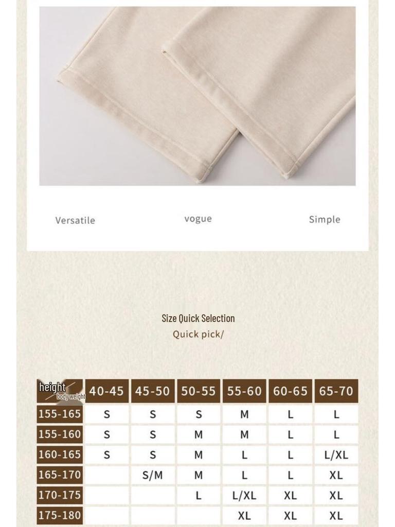 Women's Fleece-Lined Acetate Wool Blend Wide-Leg Trousers