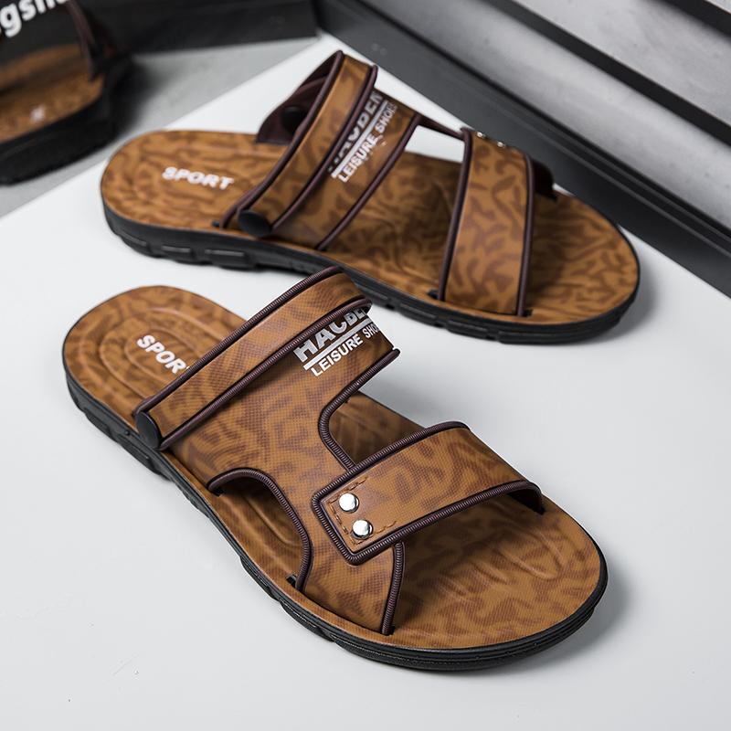 Fashion Summer Men Sandals Open Toe Flat Mens Casual Shoes Outdoor Walking Sandals for Men Beach Shoes sandalias hombre Men slippers
