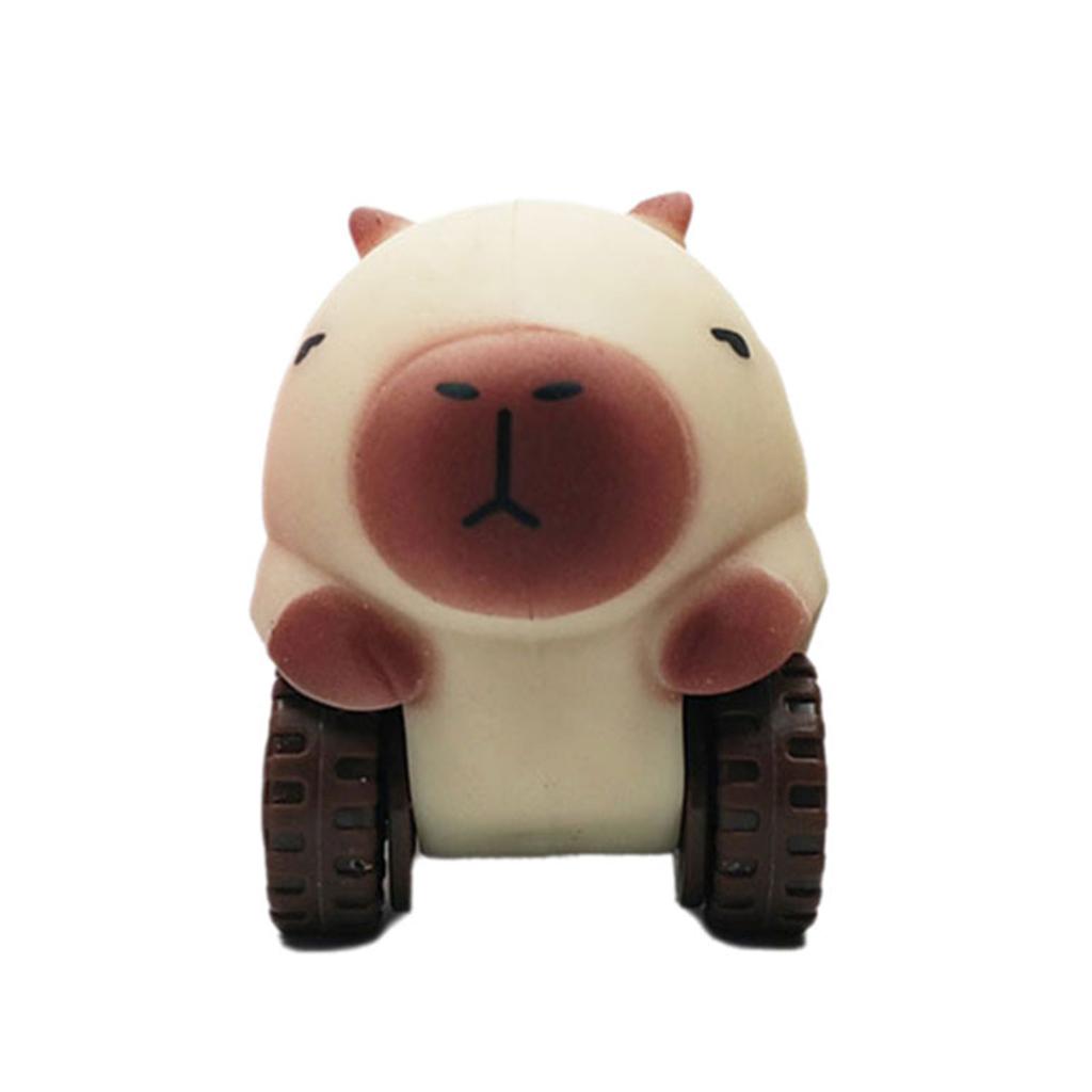 Multipurpose Lovely Capybara Car Stress Reliever Portable Accessory for Student Office Workers and Anxiety Relief