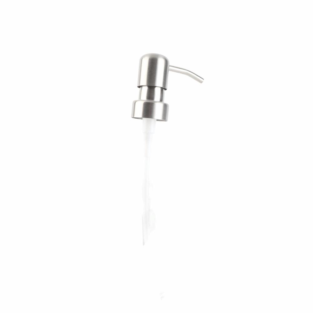 Rust Proof Pump Replacement Head Stainless Steel Soap Dispenser Pump Bathroom Kitchen Use