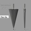 Windproof Double Canopy Umbrella with 24 Ribs and Long Handle