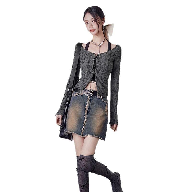 Wasteland Style Halter Long-Sleeve T-Shirt - Dark & Edgy 2024 Edition