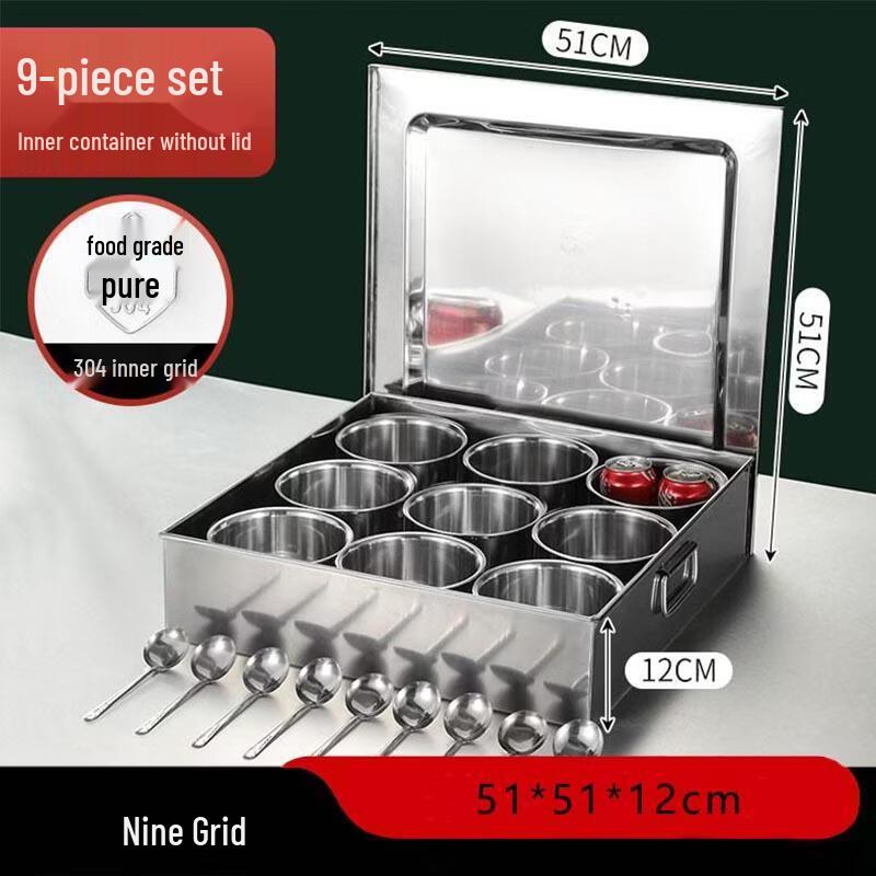 ZLIII Stainless Steel Seasoning Box Set