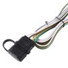 4 Way Trailer Wiring Harness Connector Plug 56471 118867 Parts Accessories For Ford Bronco W/O LED Taillights 2021-2023
