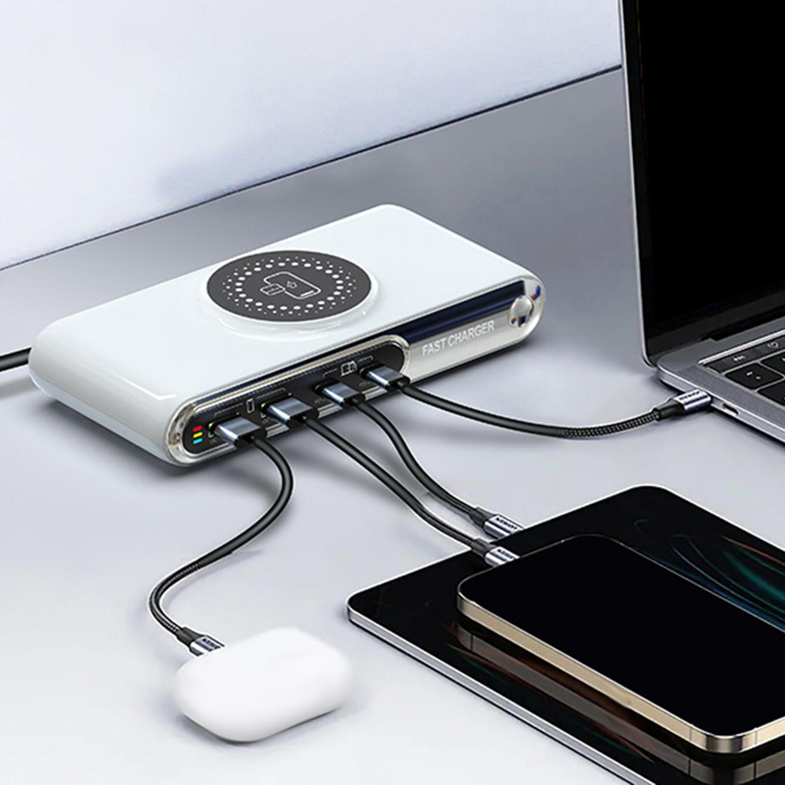 

Офисная зарядная станция Легкая Быстрая для телефонов Компьютеров Отель