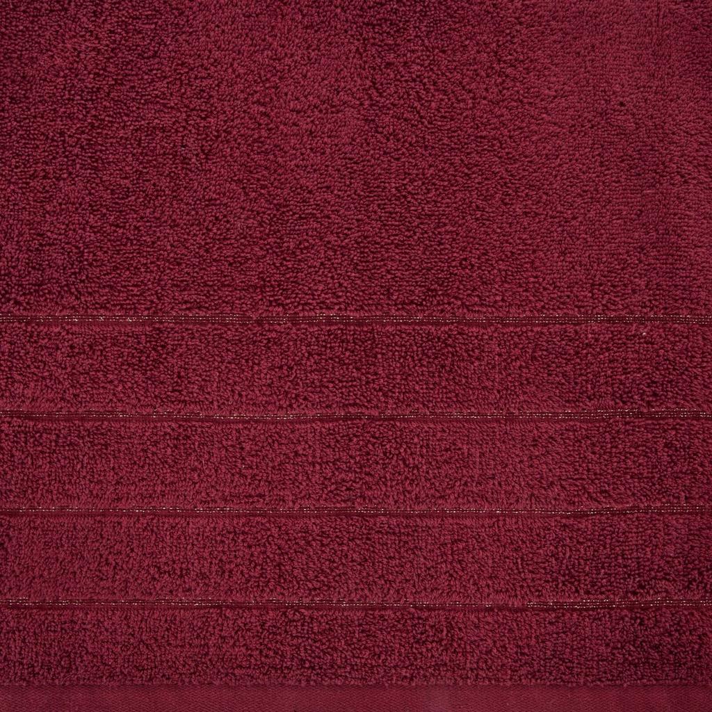 Eurofirany Puszysty Chłonny Ręcznik Kąpielowy Dali 70X140Cm Bordowy