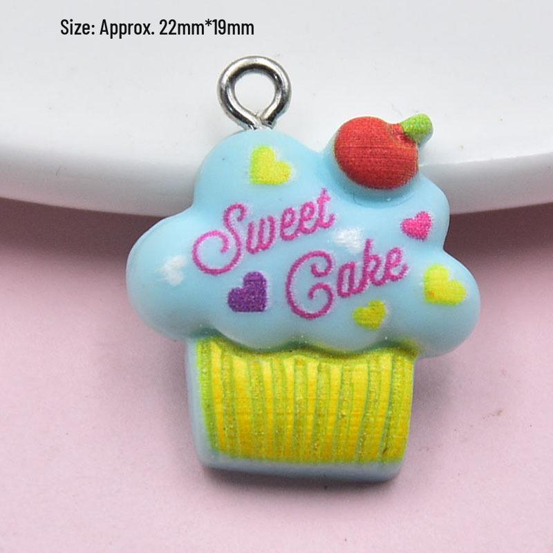 Cartoon Animal Resin Pendant: Cute Unicorn  Dinosaur Candy Bag Charms for DIY Jewelry