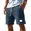 Men's Linen Four Seasons Thin Breathable Cargo Multi,pocket Loose Casual Wide Leg Pants