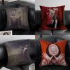 Famous Singer-Aurora-Music Aksnes Pillow Case Anti-dustmite Pillowcase Invisible Zipper Silky Short Plush Sofa Cushion Cover