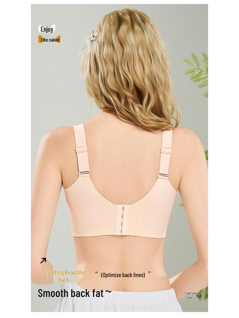 Spitzen Unterwäsche: Dünner Style Lift & Support BH für größere Oberweiten – Anti-Hänge & Verstellbares Trägerloses Design