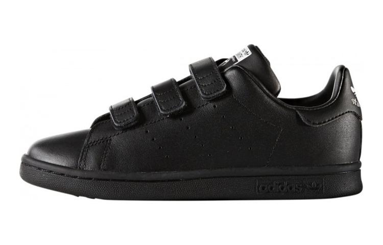 Adidas Originals Износостойкие Износостойкие Низкие Скейтбордические Кроссовки Черные Детские M20606 29