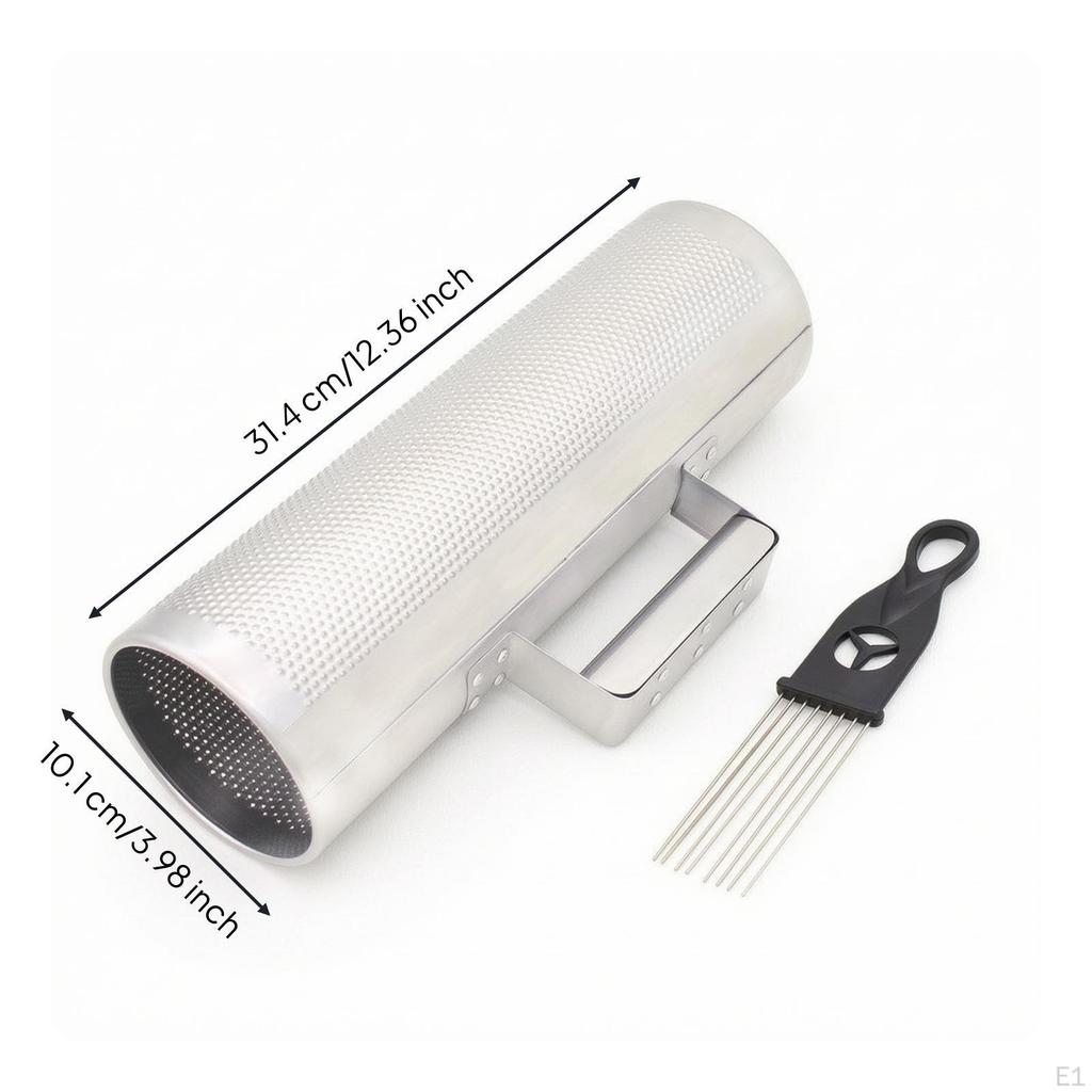 Metal Guiro with Handheld Percussion Textured for Beginners, Music Teachers,