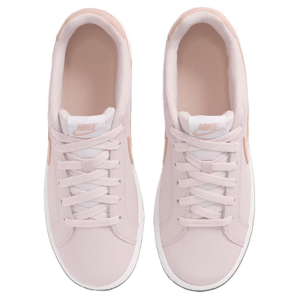 Nike Court Royale Support Low Top Skateboard Shoes Women's Pink White 749867-603