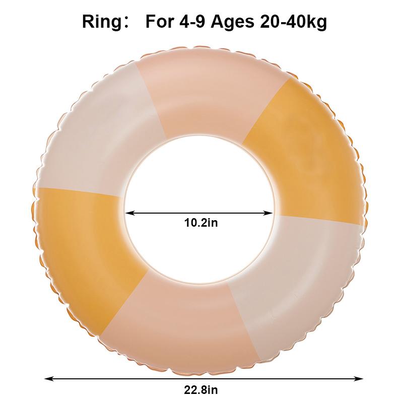 

BEPAN Rooxin Pool Float Inflatable Swim Tube Swim Accessory Swimming Ring For Summer Water Sports Swimming Circle Swim Float