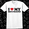 I Love My Boyfriend Birthday Valentines Day Joke T Shirt Gift Best Seller 900