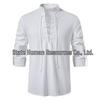 Men's European Fit Non-Iron Long-Sleeve Stretch Shirt - Hot-Selling with Vertical Design