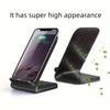 100W Fast Wireless Charger Station For iPhone 15 14 13 12 11 Pro Max 11 Phone Stand Charging Charger for Samsung Xiaomi Foldable