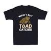 Worlds Best Toad Catcher Funny Toad Frog Amphibian Lovers Gift Unisexs TShirt