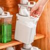 Measuring Cup Detergent Powder Washing Powder Container Storage Bucket Cereal Jar Detergent Box