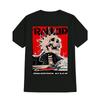 European Size Rancid Punk Rock Skeleton Mohawked Skull Drag Race Englishtown T-Shirt -Vintage-Inspired Black Crew Neck Tee,Breathable Short Sleeve Top