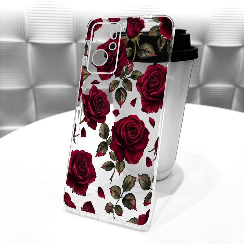 For Realme 9i 4G Case RMX3491 Transparent Cute Cat Fashion Butterfly Funny Painted Casing For Real me 9i 4G Cover