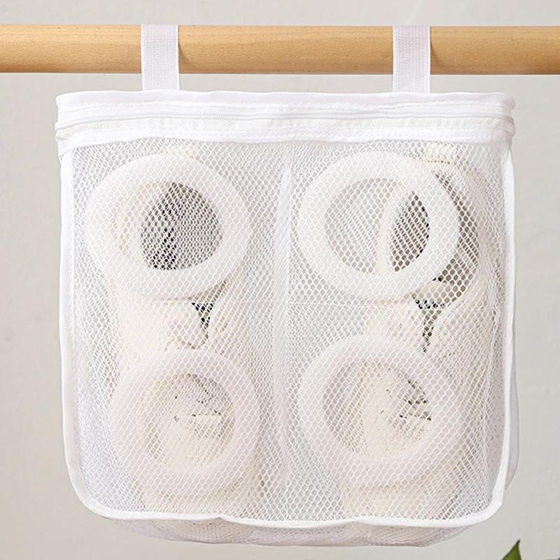 Anti-deformation Mesh Laundry Storage Organization Washing Machine Shoes Bag Travel Organizer Portable Sneakers Laundry Net