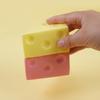 Realistic Cheese Squishy Toy Super Soft Slow Rebound Fidget Toy Cheese Pinch  for Kids Adults
