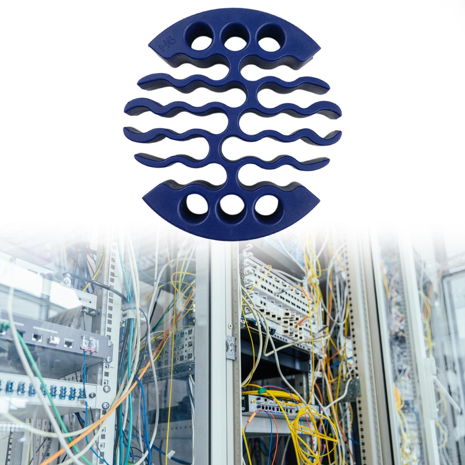 

Гребень для сетевого кабеля, подходит для категории 6, аксессуары для инструментов для машинного отделения, многоцелевой синий