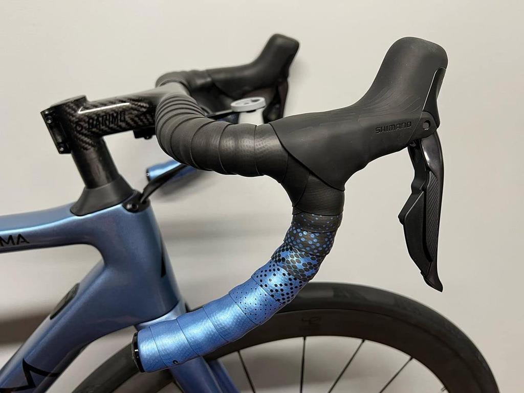 CICLOVATION Leather Touch SHINNING METALLIC Bar Tape [Sapphire Blue]