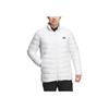 Adidas Wind.Rdy Heat And Water Repellent Full Zip Down Jacket With Quilted Logo Men Outerwear White HZ6070