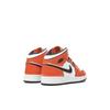 Air Jordan 1 Mid SE PS Turf Orange Children's Basketball Shoes BQ6932-802
