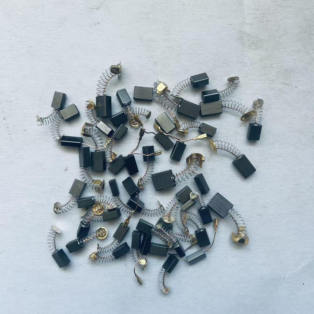 Mixed Carbon Brushes for Angle Grinders, Electric Drills, Hammer Drills, and Saws - Practical Electric Tool Accessories