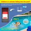 Tuya WiFi Vibration Sensor Detection 130DB Sound And Flashing Light Alarm Smart Life APP Real-Time Shock Alarm Alexa Google Home