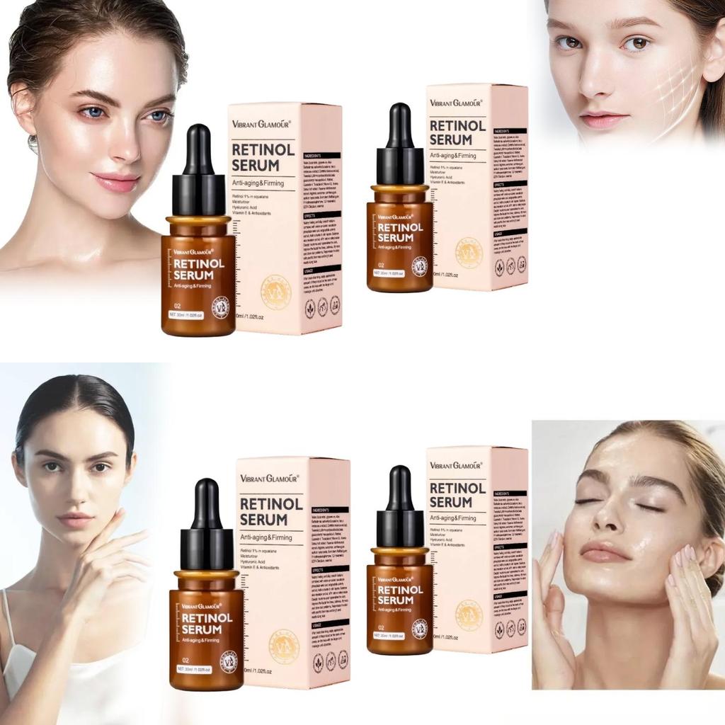 Premium Retinol Essence Serum For Hydrated Firm Radiant Skin And Fine Line Reduction