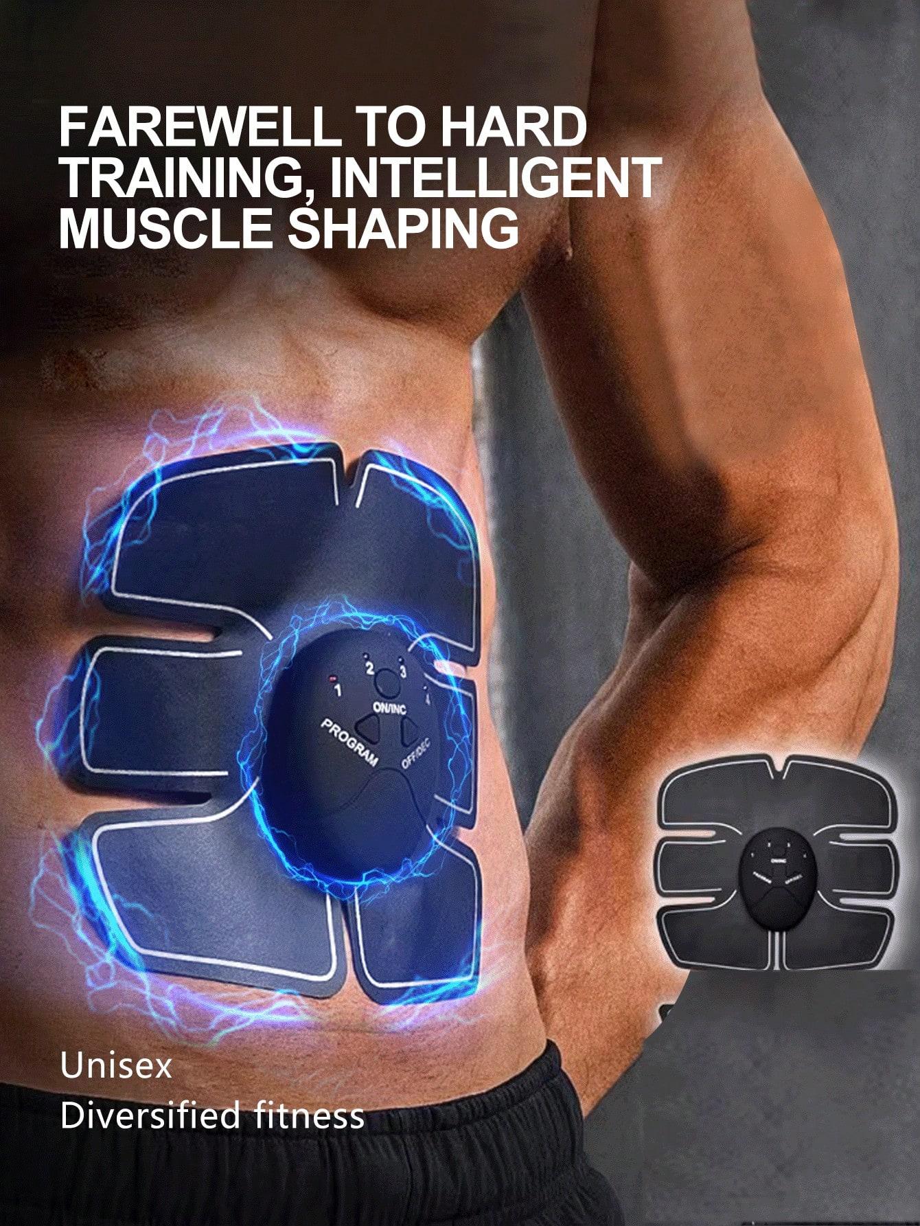 2026 Smart EMS Wireless Muscle Stimulator Fitness Trainer Abdominal Training Electric Stickers Body MassagerRechargeable