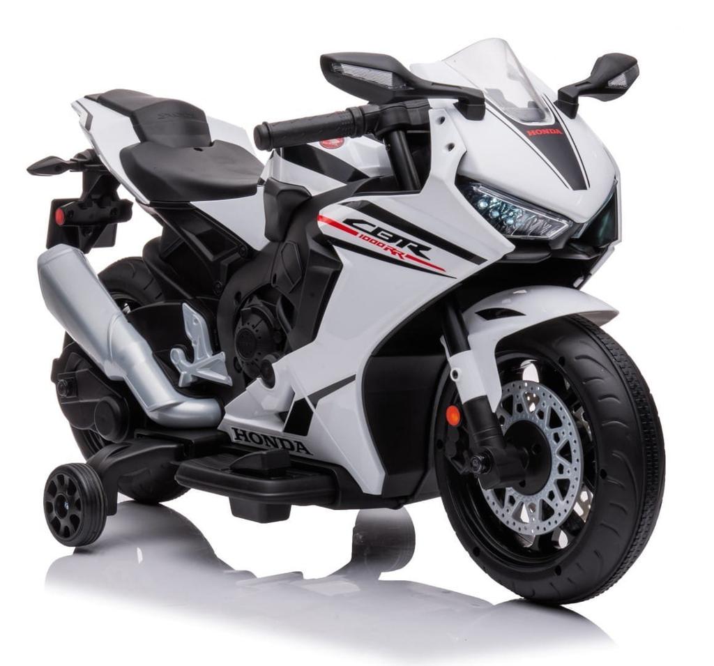 Honda CBR 1000RR Battery Powered Ride-on Toy 12V Light Sound White