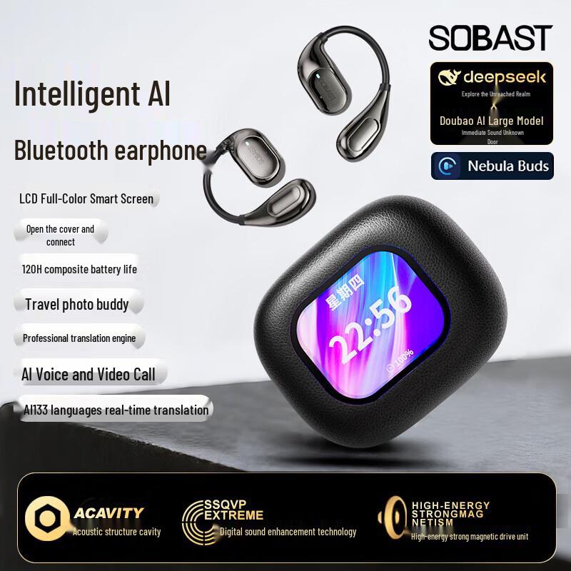 

SE SOBAST S-OW13PRO Open-Ear AI Smart Bluetooth Headphones