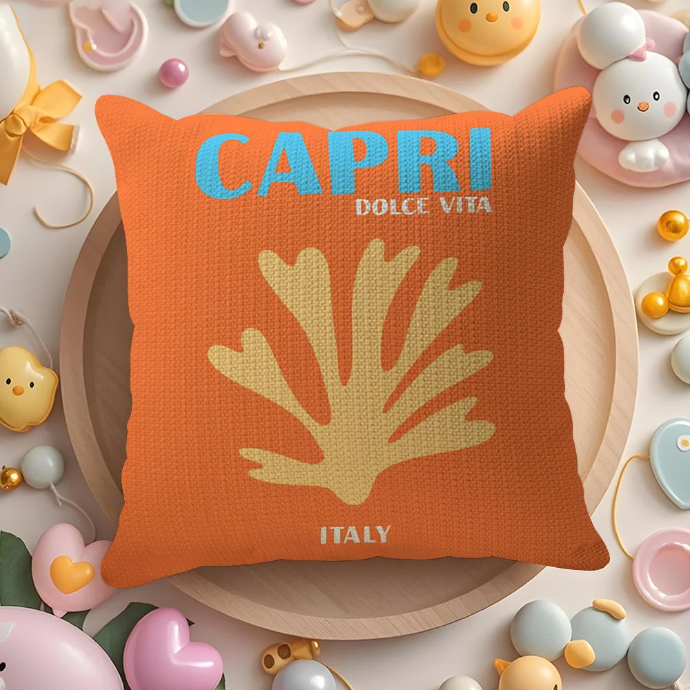 

Travel Vacation Series Pillow Case Pattern Printed Pillowcase For Living Room Sofa Cushion Cover Bedroom Decor 30X30cm