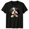 Cute Puppy Dog Breed Pet Portrait Graphic T-Shirt
