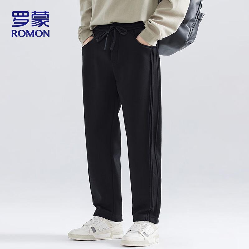 ROMON Men's Autumn/Winter Loose Casual Sweatpants