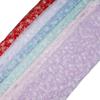 Individually Cuttable Silver Snowflake Mesh Fabric for Hair Accessories and Stage Costumes