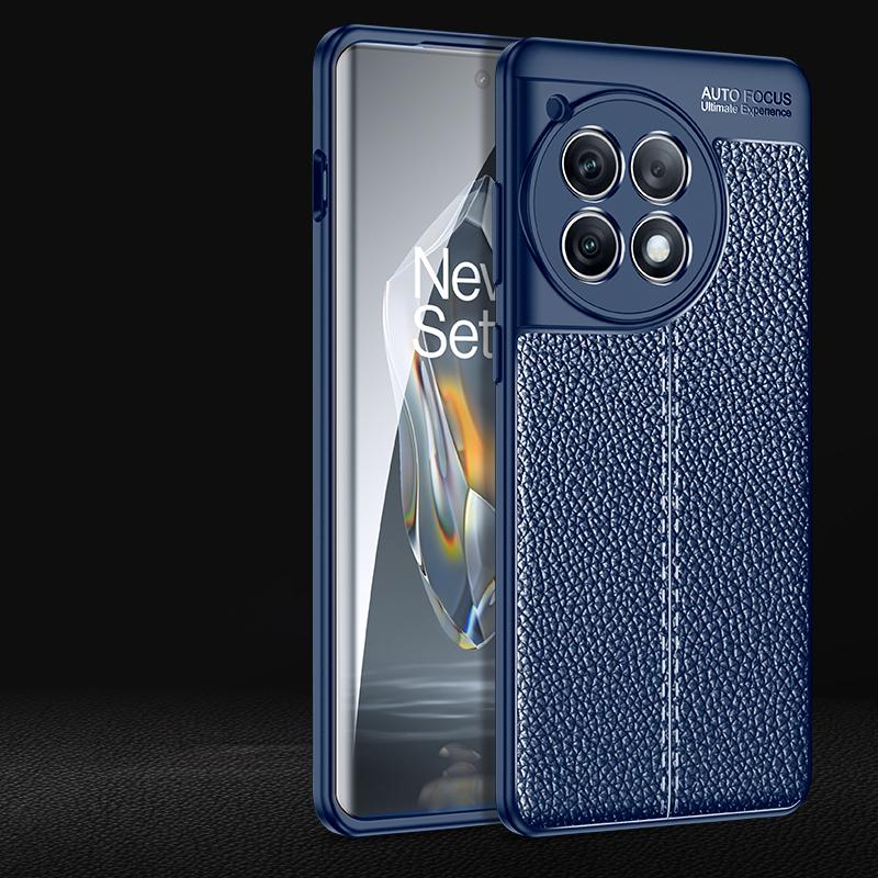 

For OnePlus 12R Case Cover OnePlus 12R Capas Shockproof Soft TPU Silicone Phone Back Bumper Leather Fundas One Plus OnePlus 12R For Oneplus 12R